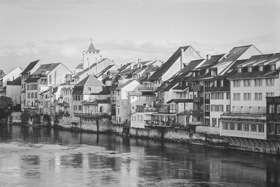 Blick auf Rheinfelden (CH)