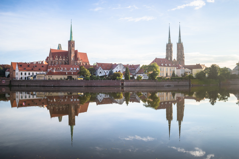 Wrocław, Blick zum Dom