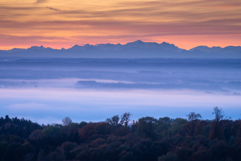 Alpenblick vom Hochsträß