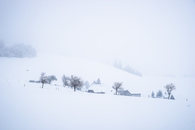 Wintereinbruch im April bei Breitnau