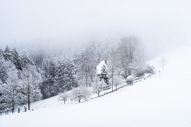 Wintereinbruch im April bei Breitnau