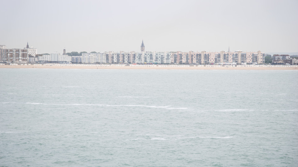 Ausfahrt aus Calais